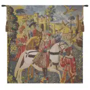 Chasse Bright Flanders Tapestry Wall Hanging