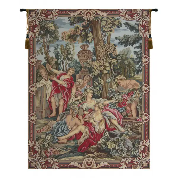 Bruges European Tapestries - 20 in. x 27 in. Cotton/Polyester/Viscose by Charlotte Home Furnishings