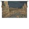 Grand Place Italy European Jacquard Tapestry Wall Hanging Italian Cityscape Art
