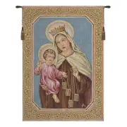 Madonna del Carmelo Italian Wall Tapestry
