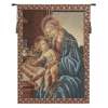 Madonna del Libro II European Jacquard Tapestry Catholic Religious Wall Art