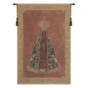 Madonna In Red Italian Wall Tapestry