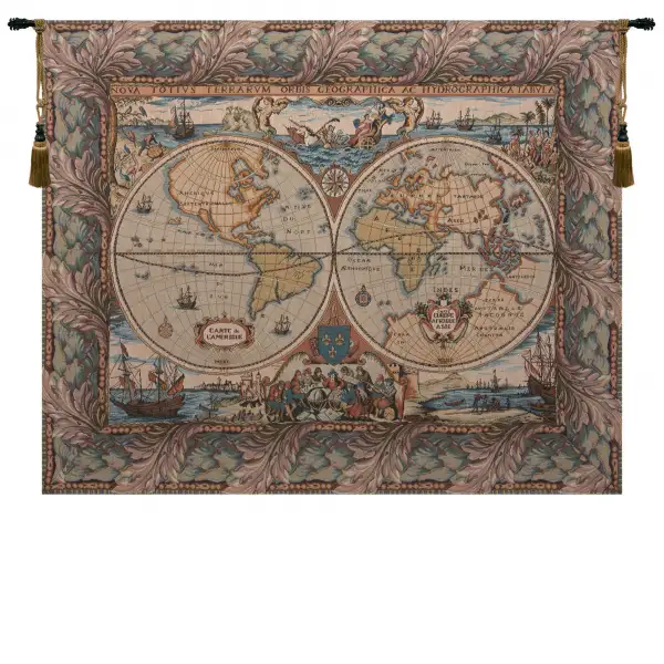 Orbis with Border Italian Tapestry