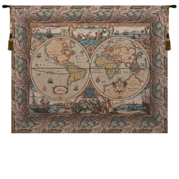 Orbis with Border Wall Tapestry