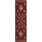 Royal Fleur de Lys Red Decorative Table Mat