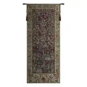 Tree of Life in Red Portier Tapestry Wall Art