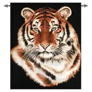 Majestic Tiger Small Fine Art Tapestry