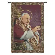 Pope John XXIII Halo Italian Wall Tapestry