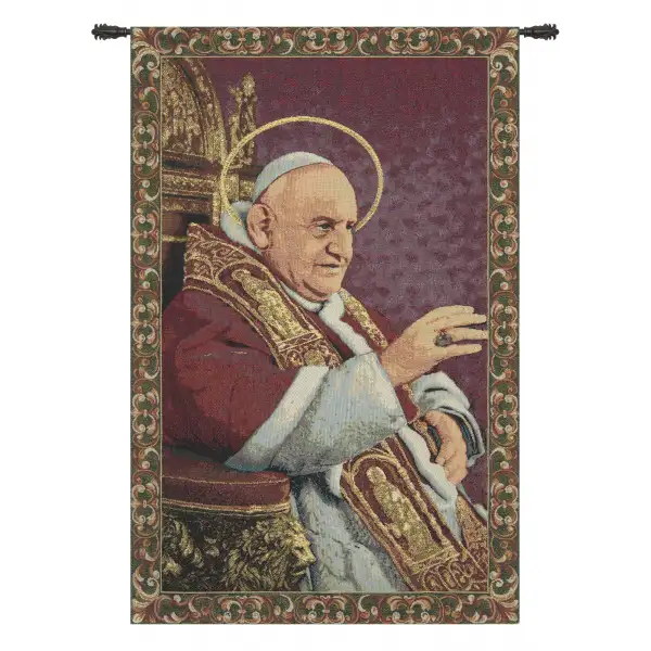 Pope John XXIII Halo Italian Wall Tapestry