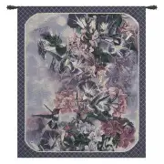 Lavender Hummingbirds Wall Tapestry