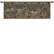 Fox and Pheasants European Tapestry