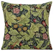 Leicester Belgian Woven Cushion Cover - 16 x 16" in Hand Finished Square Pillow for Living Room - Decorative Throw Accent Pillow Cover for Sofa Bed & Couch - Cushion Cover for Indoor Use
