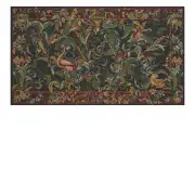 Animals Aristoloches Green French Wall Tapestry - 31 in. x 19 in. Cotton by Charlotte Home Furnishings