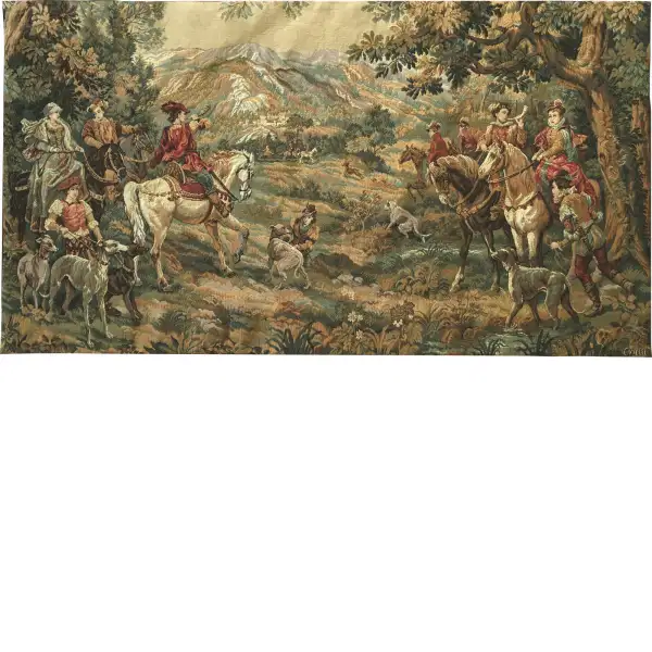 Chasse a Courre de Detti French Tapestry