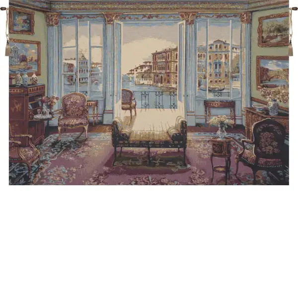 Interno Veneziano Italian Tapestry Wall Hanging