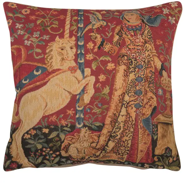 Medieval Taste Small Belgian Sofa Pillow Cover