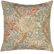 Golden Lily Light William Morris European Cushion Cover