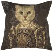 Cat With Crown B European Cushion Covers