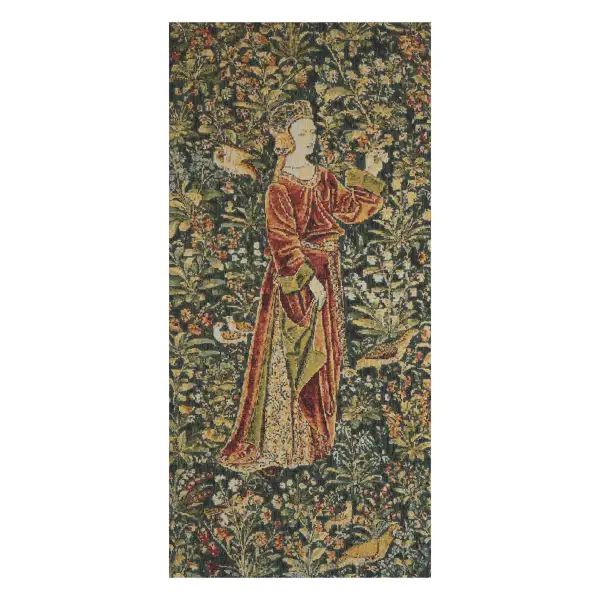 Promenade I Left Panel Light Belgian Tapestry Wall Hanging