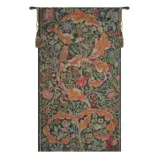 Owl and Pigeon III European Tapestry Wall Hanging