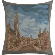 Grand Place Brussels V Belgian Cushion Cover