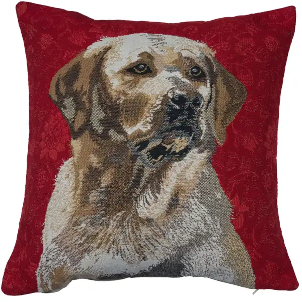 Labrador Red Belgian Couch Pillow