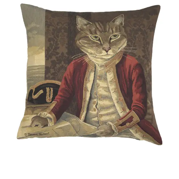 Herbert Cats B Belgian Cushion Cover