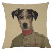 Percival Terrier Green European Cushion Covers