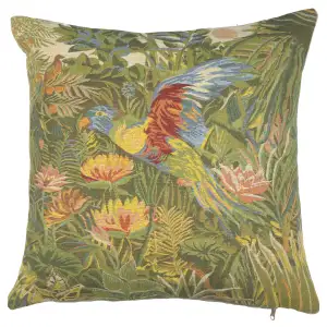 Feerie Tropicale Belgian Sofa Pillow Cover
