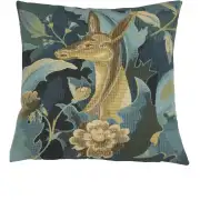 Forest With Deer Belgian Cushion Cover - 18 in. x 18 in. Cotton by Charlotte Home Furnishings