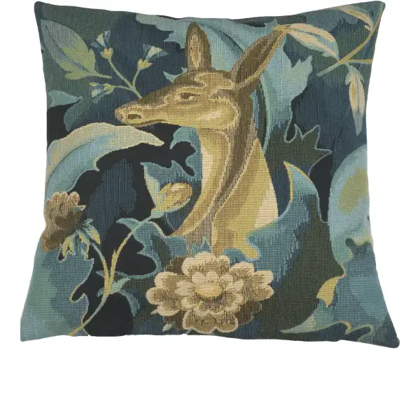 Forest With Deer  European Cushion Cover