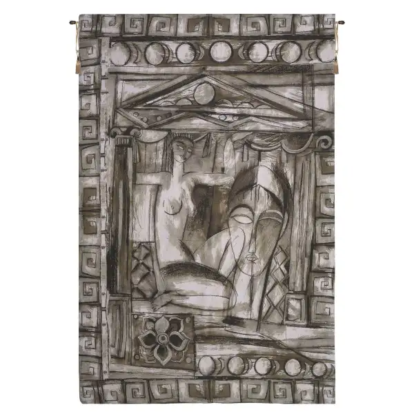 Kariatide I  Belgian Wall Tapestry