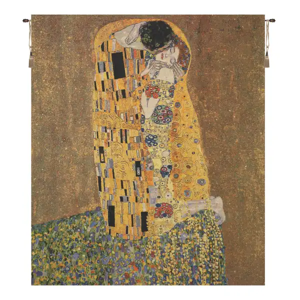 The Kiss no border Belgian Wall Tapestry