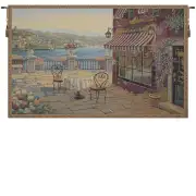 Cafe De La Como Italian Tapestry