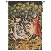 Offering of the Heart Large French Wall Tapestry