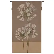 Agapanthe Flower French Tapestry Wall Hanging