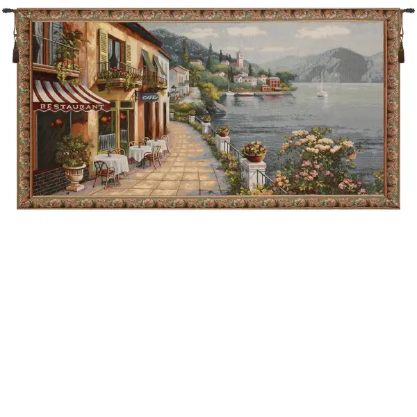 Cafe by Lake Como