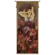 Mucha Amethyste Belgian Tapestry Wall Hanging