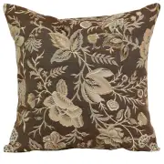 Peony Grey B Decorative Tapestry Pillow