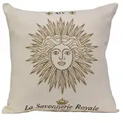 Gold Sun Decorative Tapestry Pillow