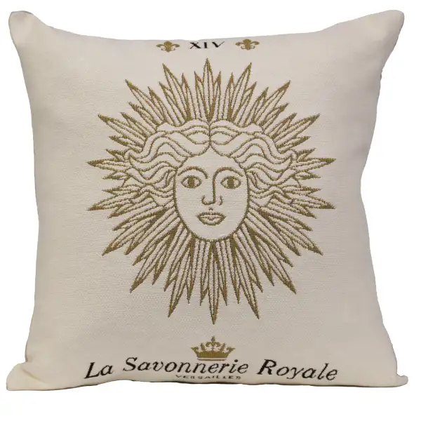 Gold Sun French Tapestry Cushion