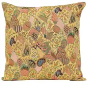 Mosaique Chinoise Yellow Cushion