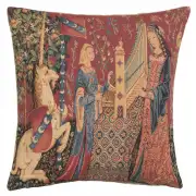 Medieval Hearing Large European Cushion Cover