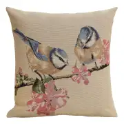 Blue Birds Macaw Cushion Cover