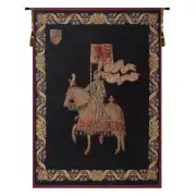 Le Chevalier Fond Uni French Wall Tapestry - 43 in. x 58 in. Cotton/Viscose/Polyester by Charlotte Home Furnishings