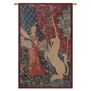 Jeune Fille Au Coffret French Wall Tapestry