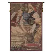 Le Pressoir Extrait French Wall Tapestry - 19 in. x 29 in. Cotton/Viscose/Polyester by Charlotte Home Furnishings