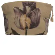 Purple Tullip Purse Tapestry Bag