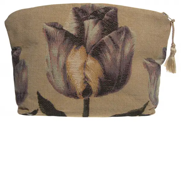 Purple Tullip Purse Hand Bag