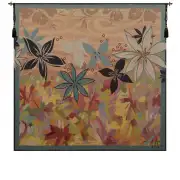 Eclats Flares French Wall Tapestry - 58 in. x 58 in. Cotton/Viscose/Polyester by Charlotte Home Furnishings